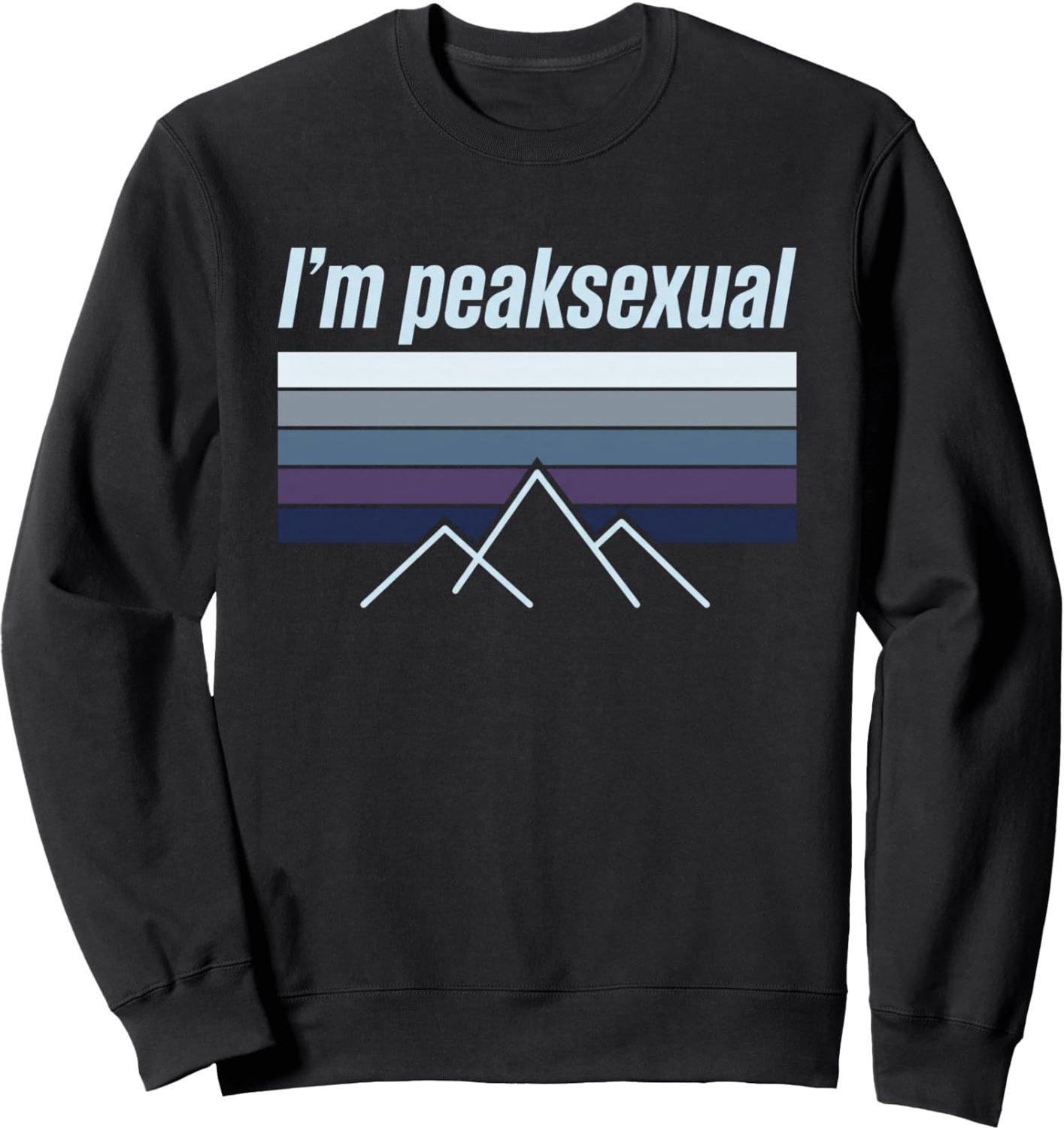 T-shirt met bergmotivatie