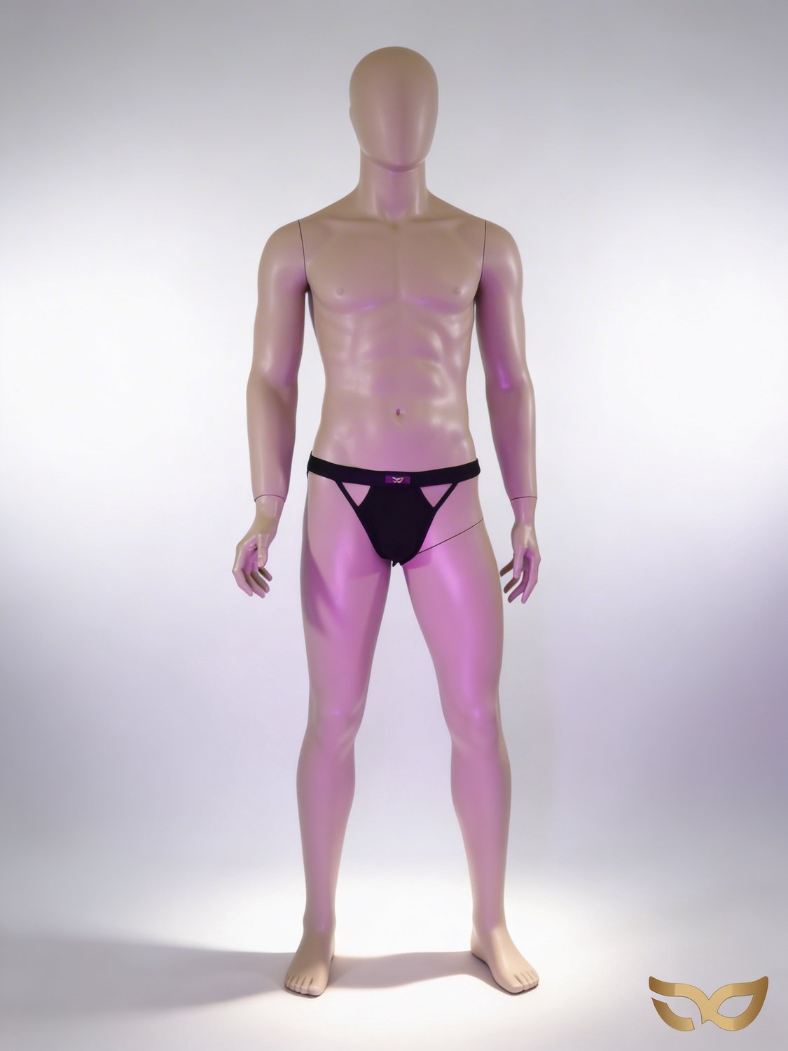 MySecretNL Deluxe Jock - Erotische jockstrap - Zwart - Maat L