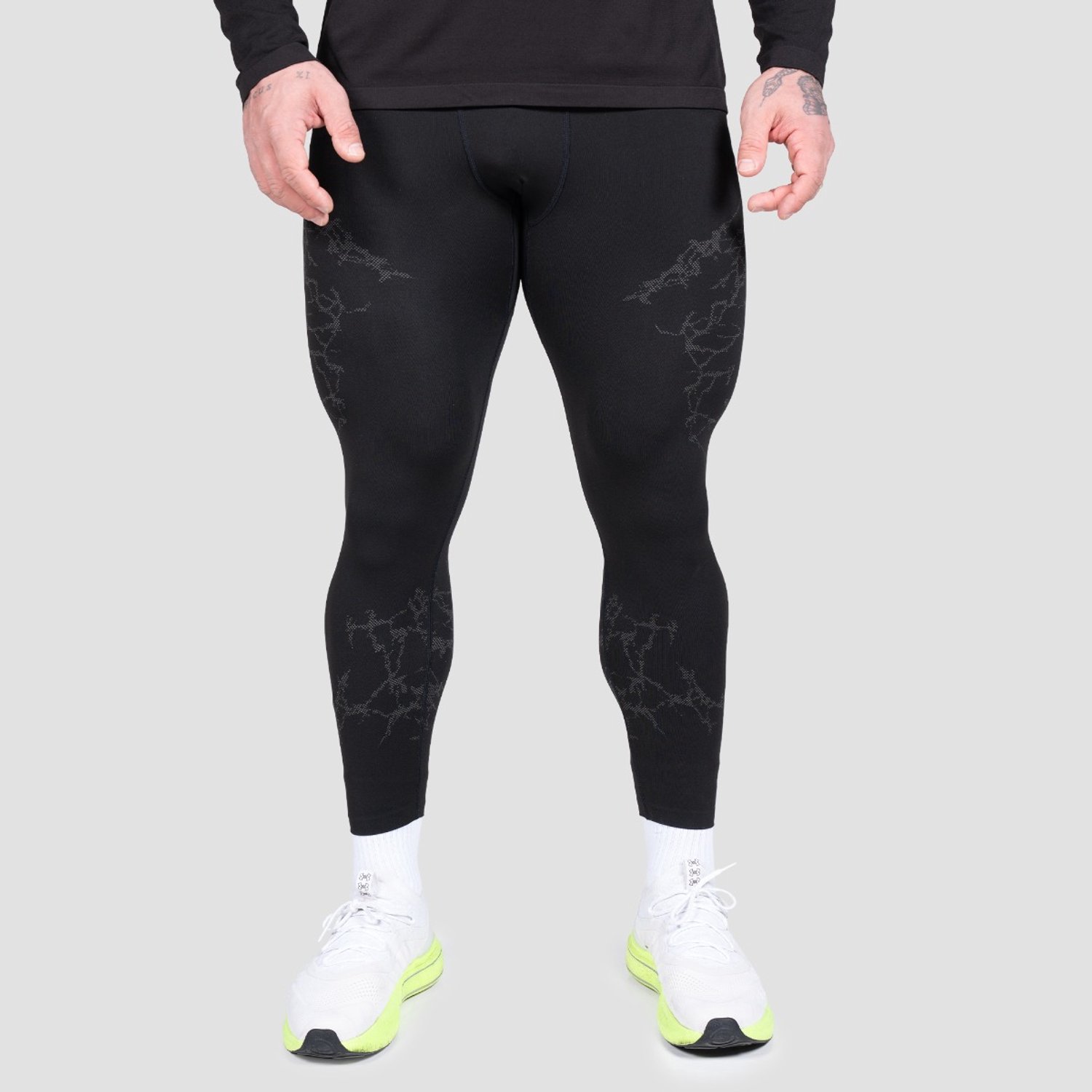 GymBeam Static Naadloze Legging Zwart M