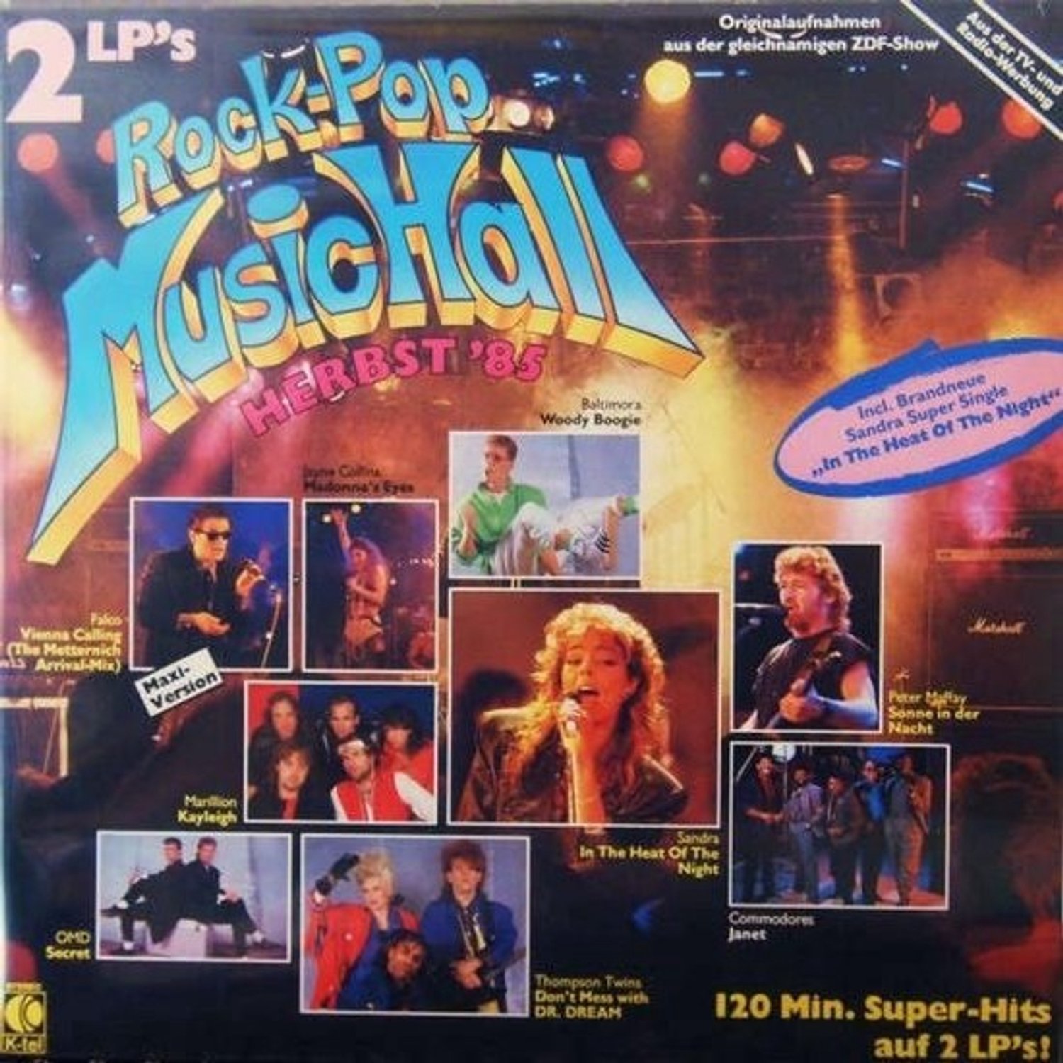 Compilatie van rock- en popmuziek - Livehits uit de herfst van '85 (2x vinyl-lp)