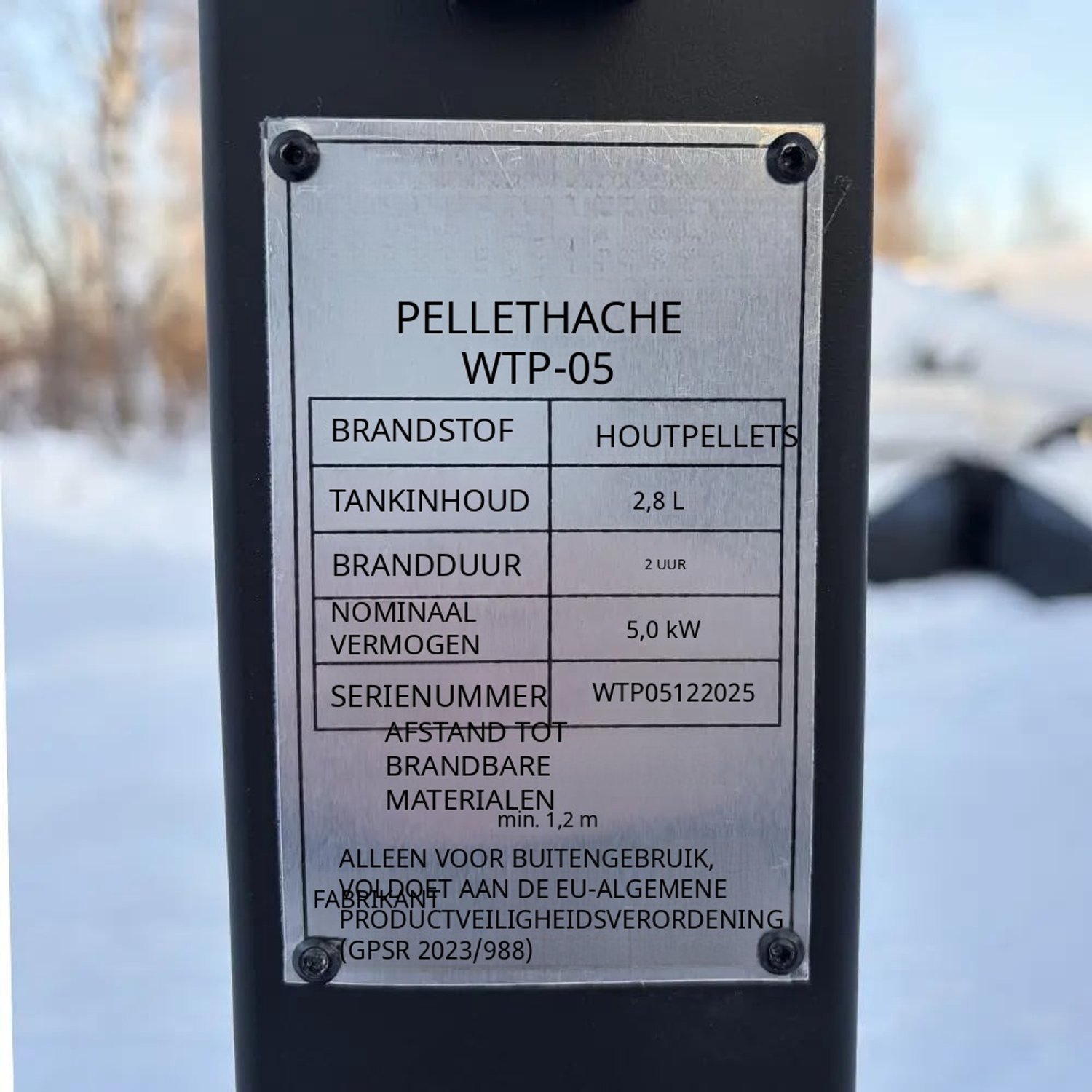 QEVA Pelletkachel - Pelletkachel Vrijstaand - Houtkachel - Zwart - 35cm x 35cm x 178cm