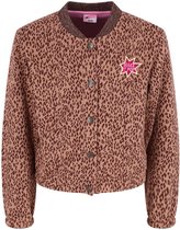 B.Nosy Y608-5304 Vest meisjes panter - Maat 146-152
