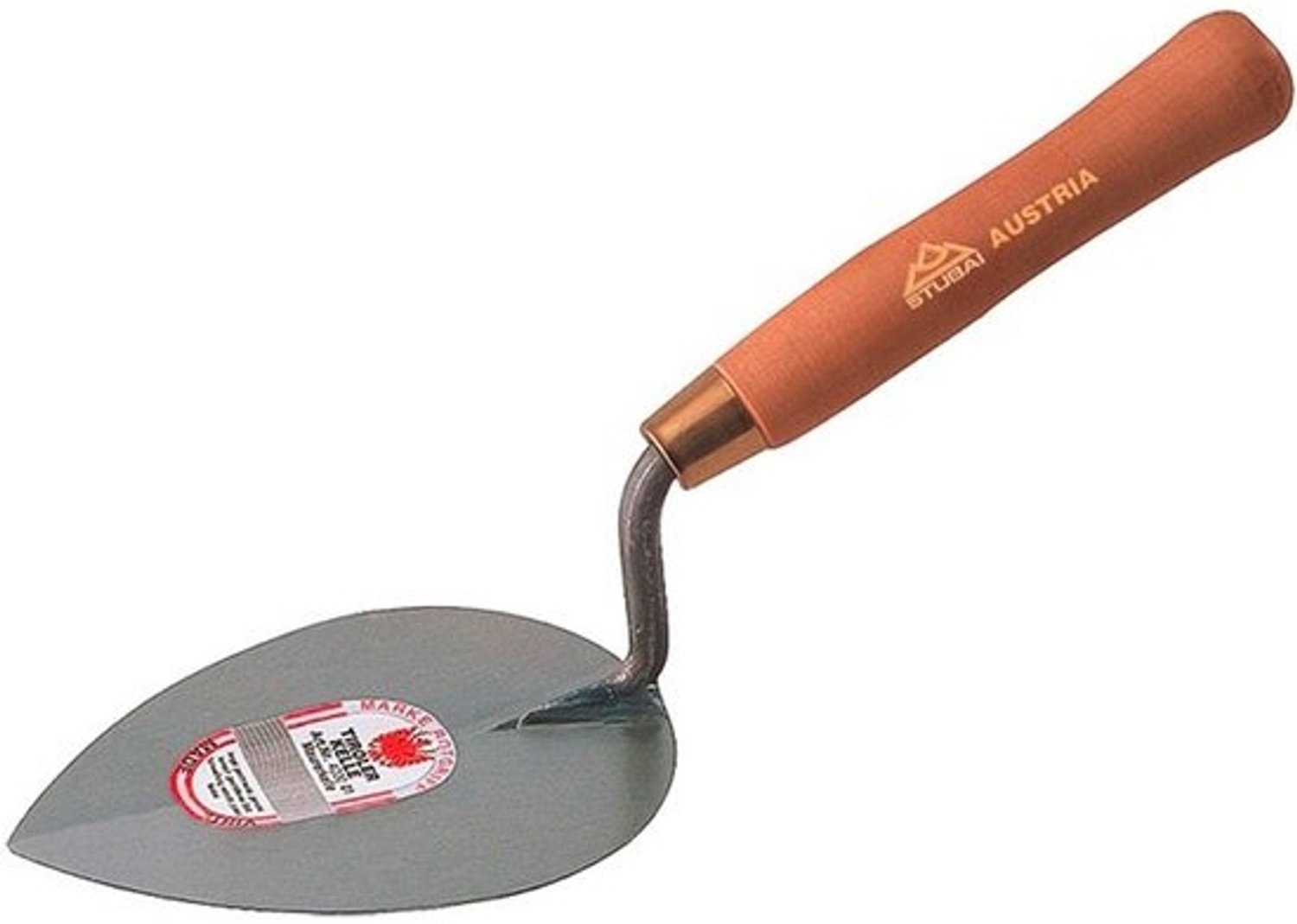 Tegeloptroffel - Platspaan - Tegels Egaliseren - Professionele Uitvoering - 160x115mm - Bruin