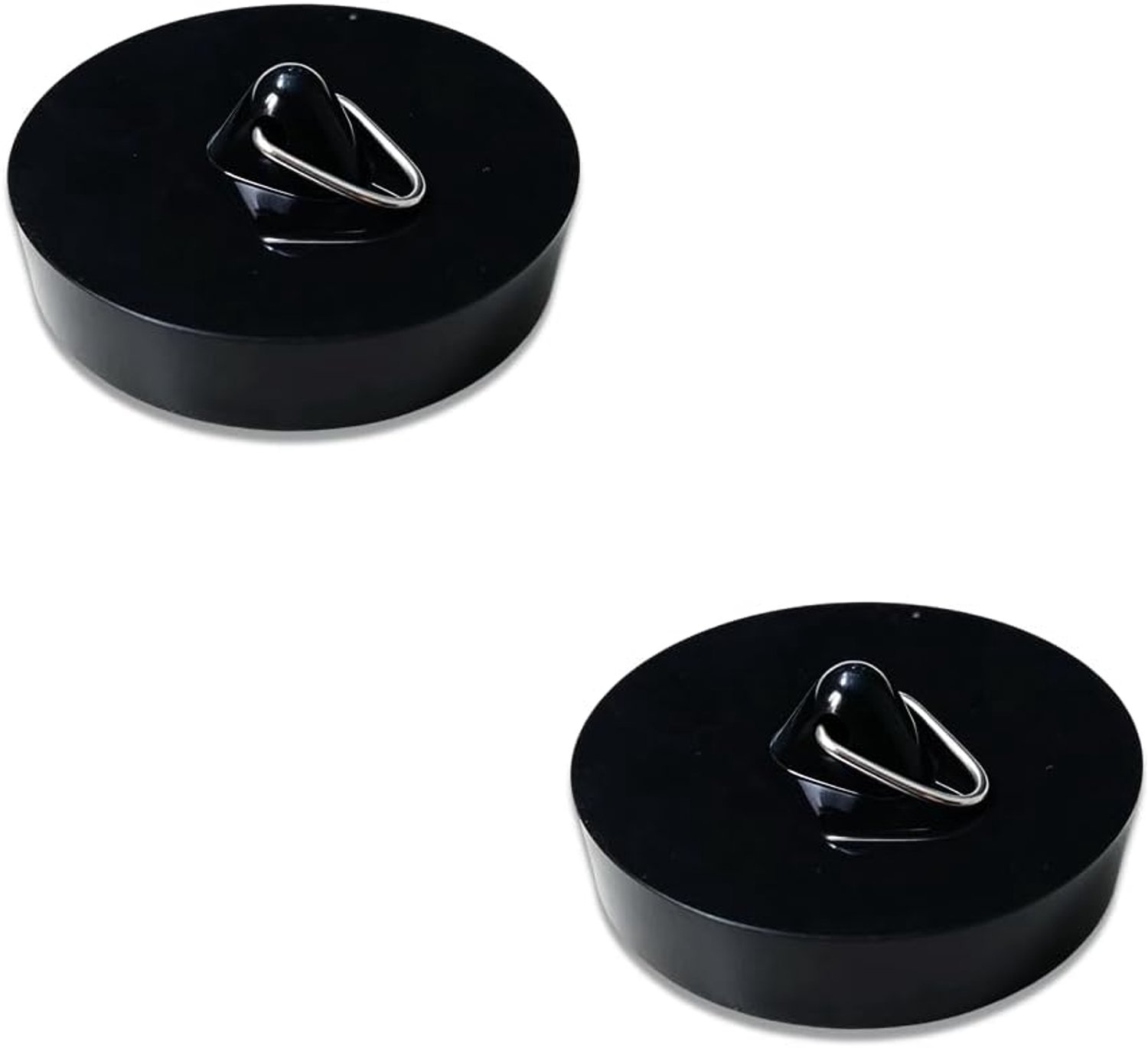 Wastafelstop 2 Pcs - Siliconen Afvoerstop - Waterdichte Afdichting - Voor Badkamerafvoer - ShopVlot