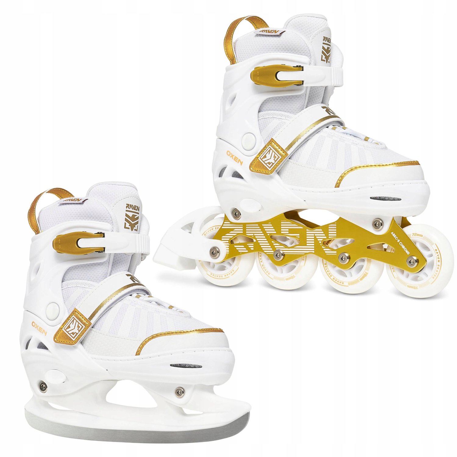 Raven Oxen 2-in-1 Schaatsen/Skeelers