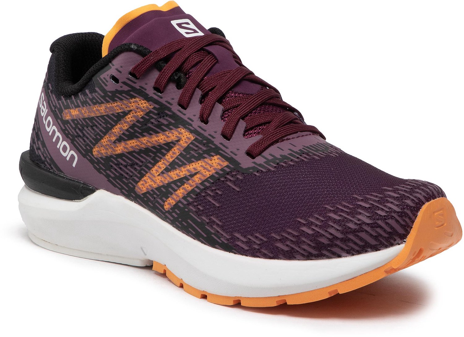 Salomon Sonic 5 Balance WS Hardloopschoenen Grape W/ /blaz or 2/3 Zwart