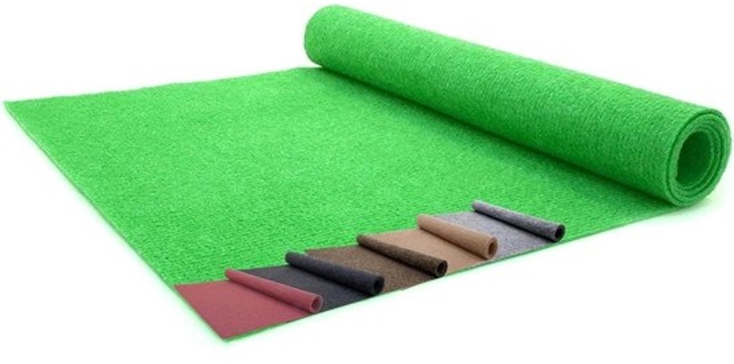 Buiten Tapijt - Kunstgras Vloer - Terras Aankleden - Onderhoudsvriendelijk Materiaal - 80x150 cm - Gras Groen