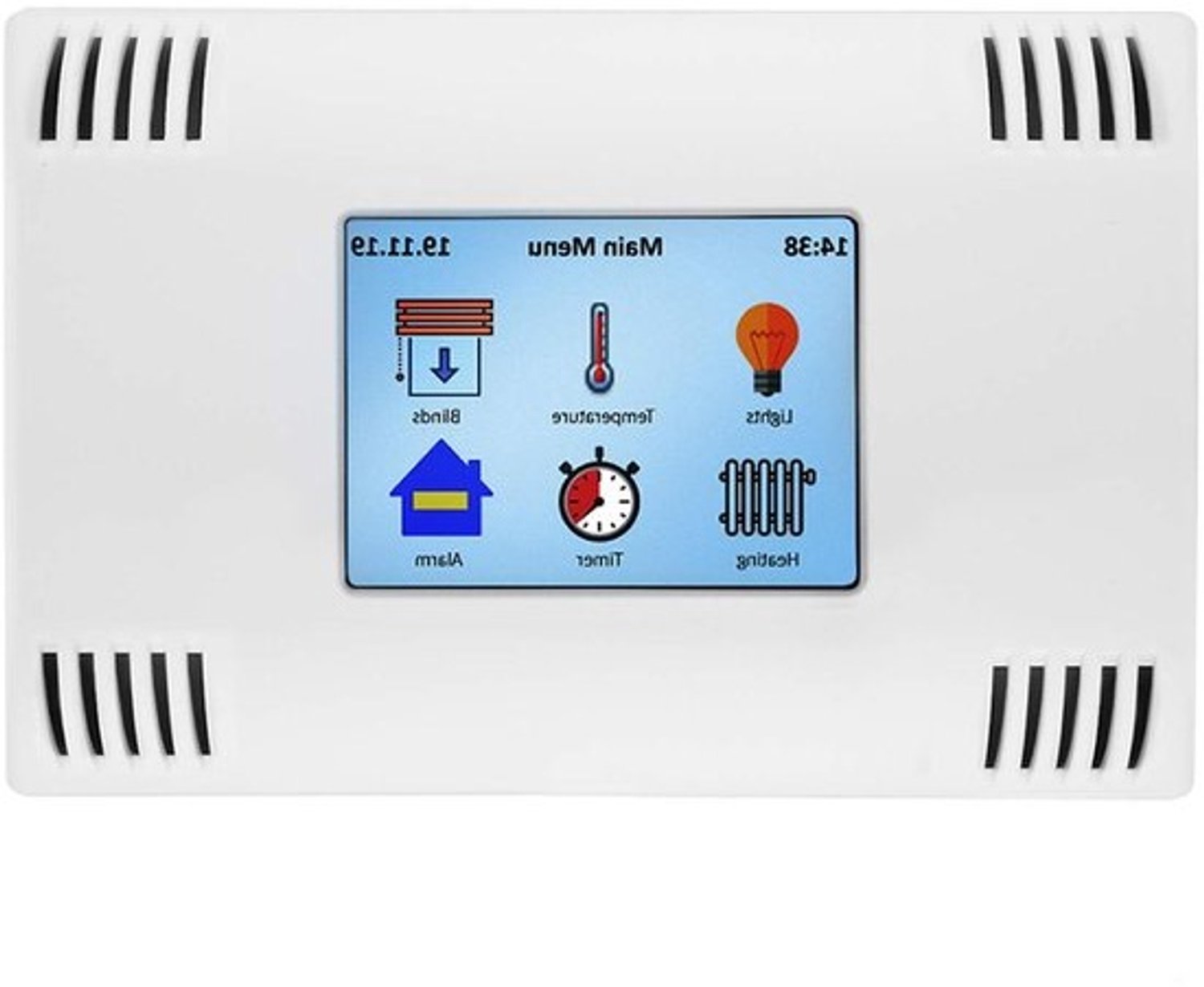 Smart Home Touchscreen Set - Wandmontage Behuizing - Huisautomatisering - 2.4 Inch Resistief Touchscreen