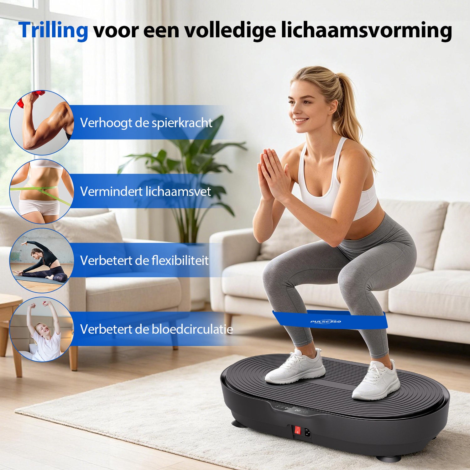 PULSE360 PULSE360 Trilplaat Thuis - afbeelding 3
