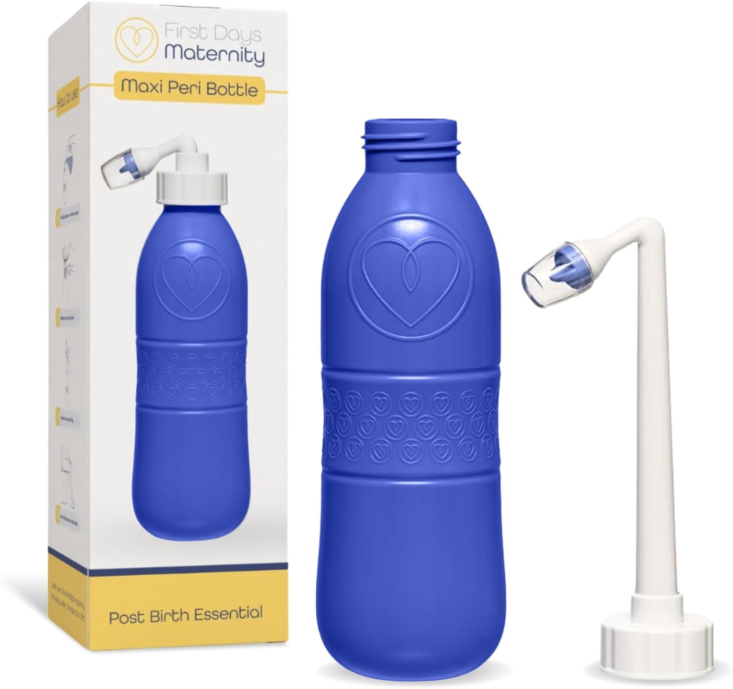 Rinse fles 650ml - ideaal voor postpartum - draagbare fles - verzachtende reiniging voor moeders - ShopVlot