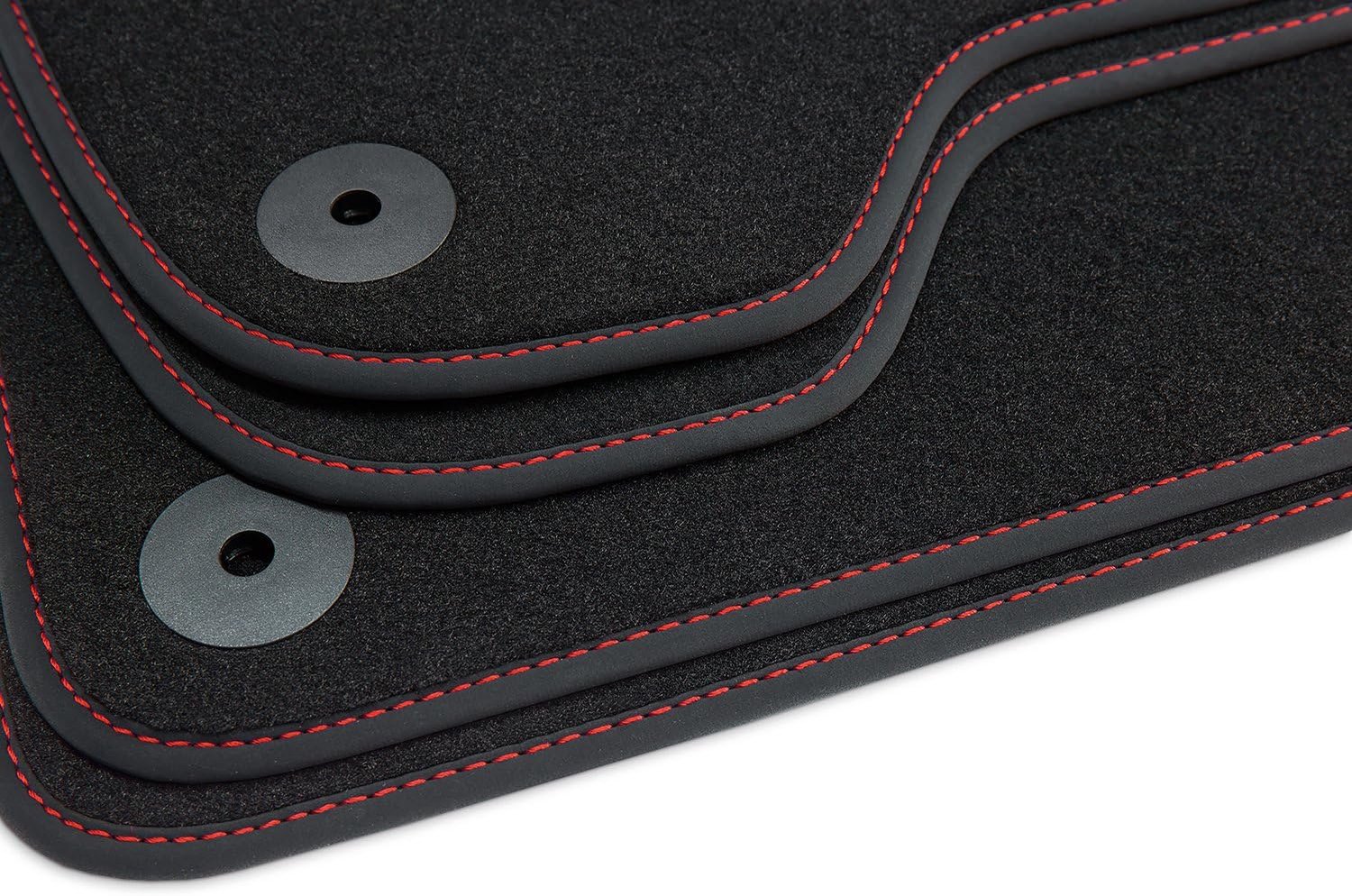 Auto vloermatten 156R exclusief - geschikt voor Seat Leon 3, Audi A3, Golf 7/8 - hoge kwaliteit velours - ShopVlot