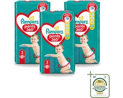 3 x Pampers – Luierbroekjes – Pants Maat 3 – 56 Luiers - Wasstrips - Luiers Voor Baby - Luierbroekjes - Luier Voor Baby - Luier Maat 3 - Luier Voor Actieve Baby