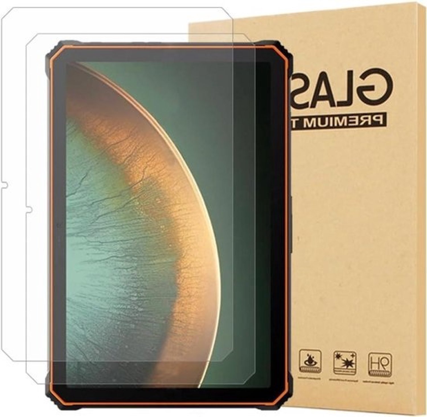 Screenprotector Gehard Glas - Beschermfolie Display - Scherm Beschermen - Hardheid 9H - 2 stuks - Transparant