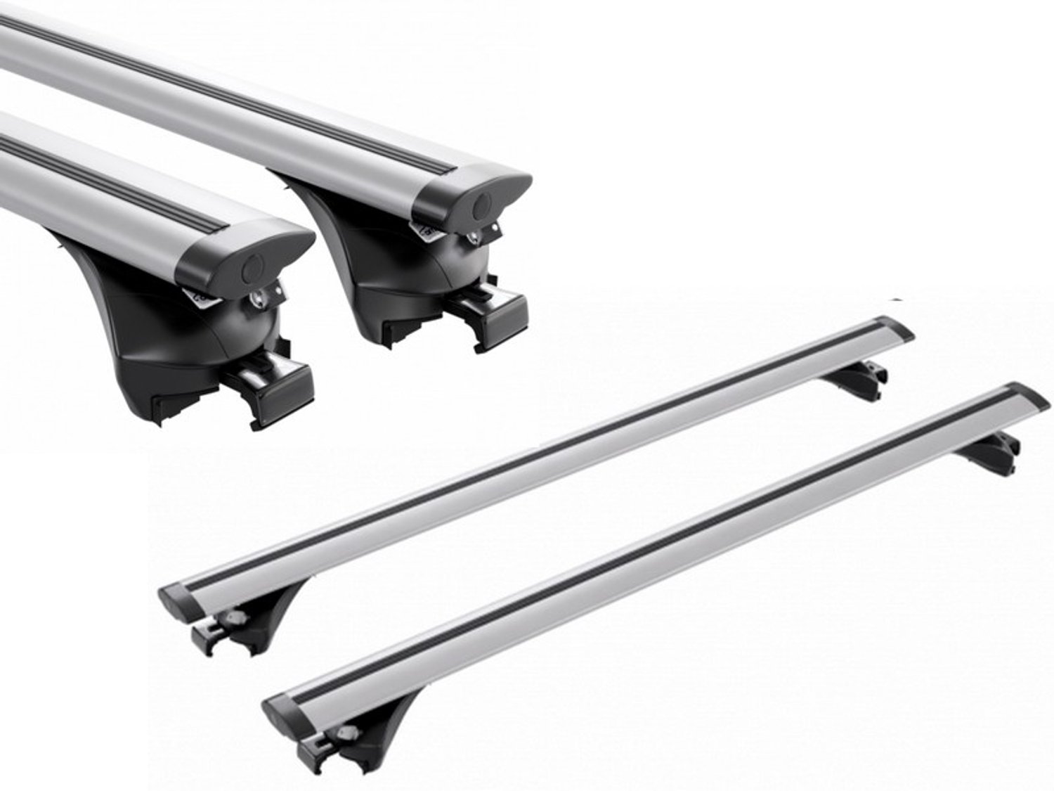 AMOS BOSS Dakdragers BMW X1 F48 SUV (2016-2022) - Aluminium