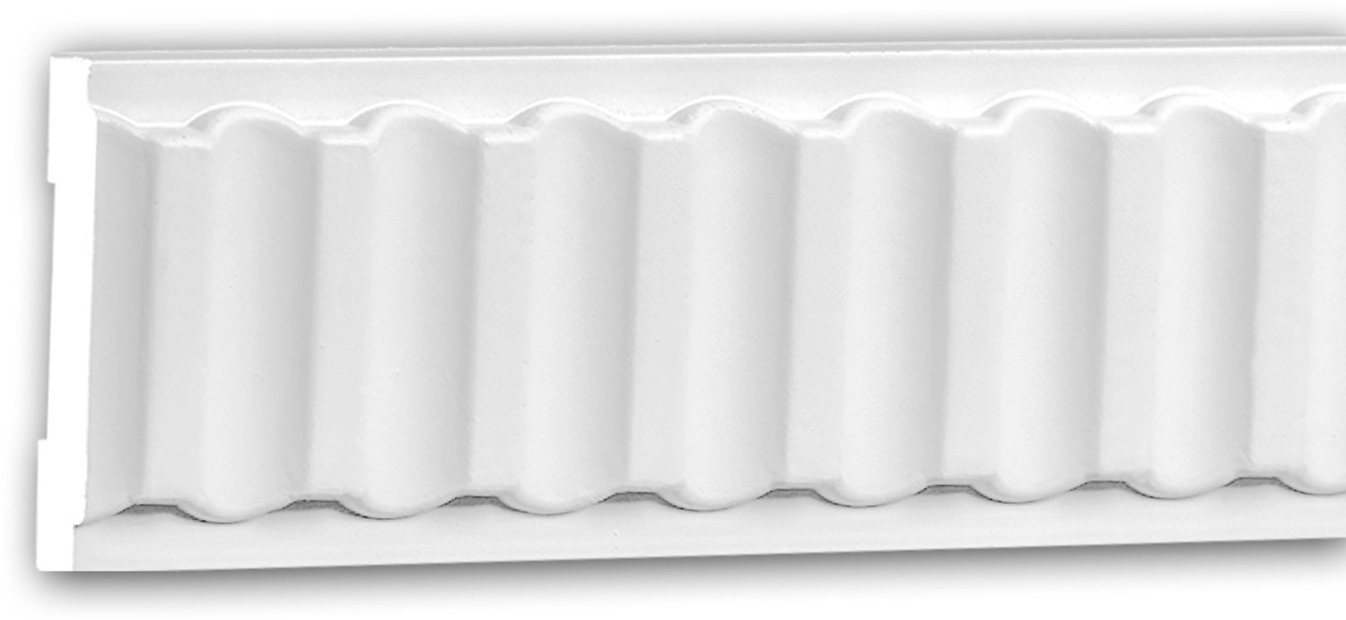 Profhome 151338 1 doos 22 stukken Wandlijst 44 m