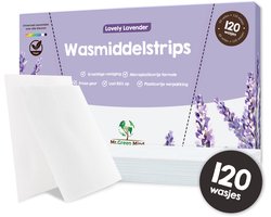 Mr. Green Mind Wasstrips - 120 Wasbeurten -- Lovely lavender- Wasmiddel Wasmiddeldoekjes incl. wasverzachter