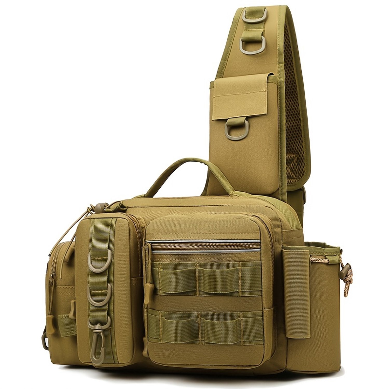 North Collective Vistas - Hengeltas - Sportvissen - Hengelsport - Diverse Kleuren - Hiken Wandelen Kamperen - Camel / Khaki