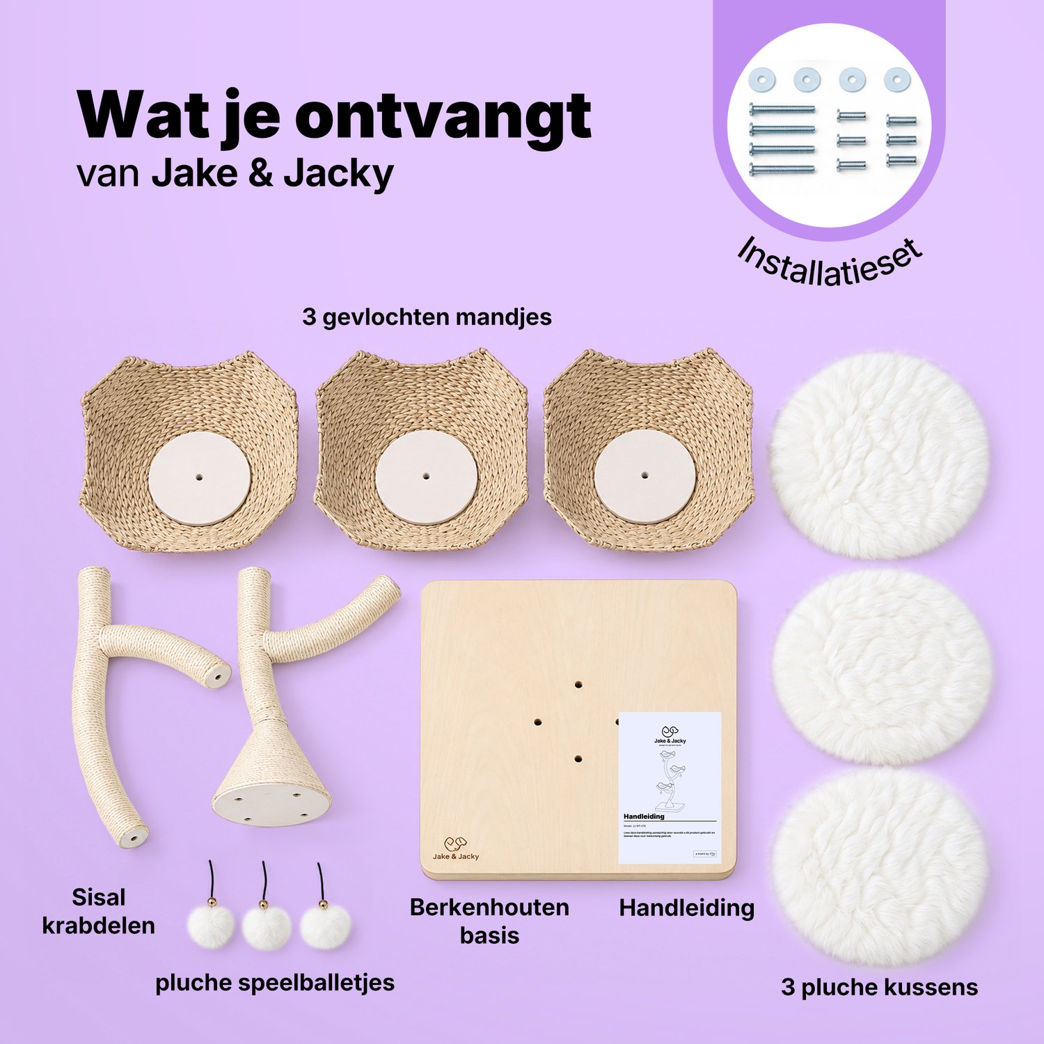 Jake Jake and Jacky Luxe Krabpaal - afbeelding 3