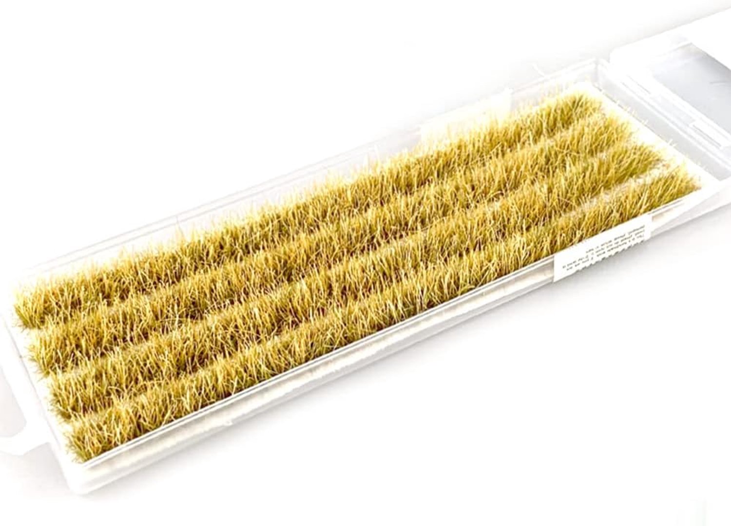 Static gras model rijstveld - kunstgras goud - realistisch decor - ideaal voor miniatuur landschap - ShopVlot