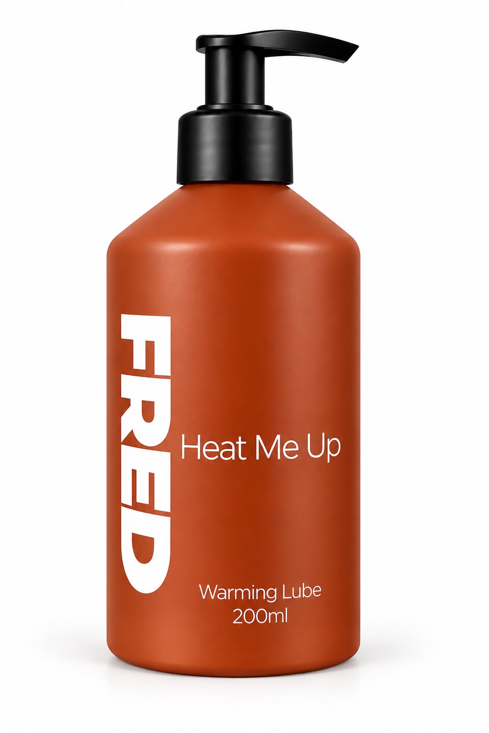 FRED Glijmiddel Verwarmend effect 200ml op waterbasis - Aluminium fles
