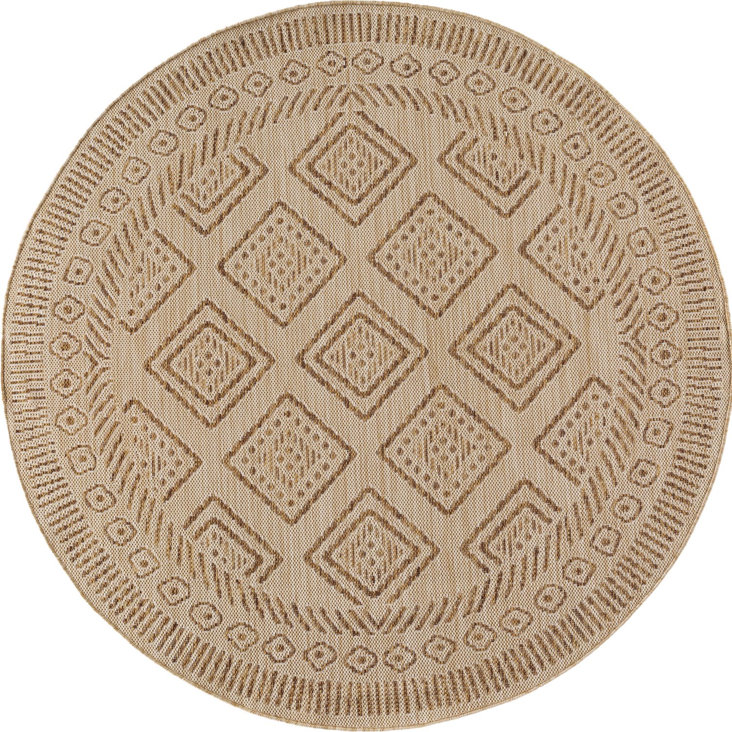 Ayyildiz Buitenkleed Mira (rond, beige 1452) - ⌀ 160 cm