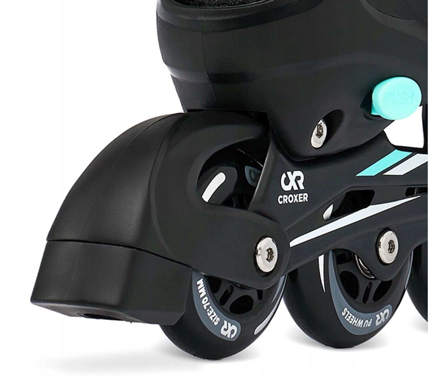 Croxer Optima Inline Skates Verstelbaar Zwart