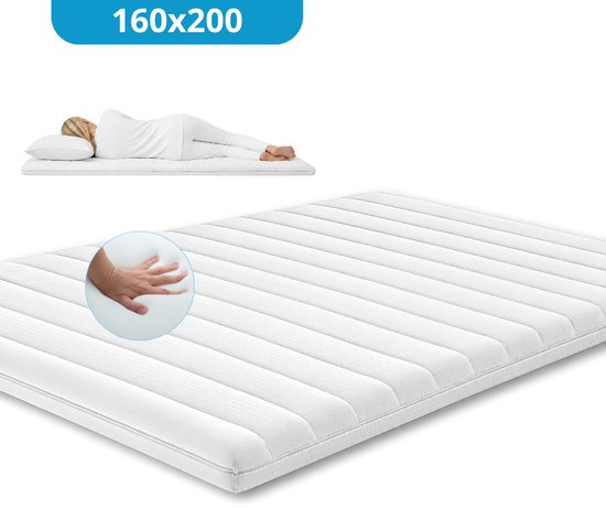 Maan matras Topper HR Koudschuim 8 cm