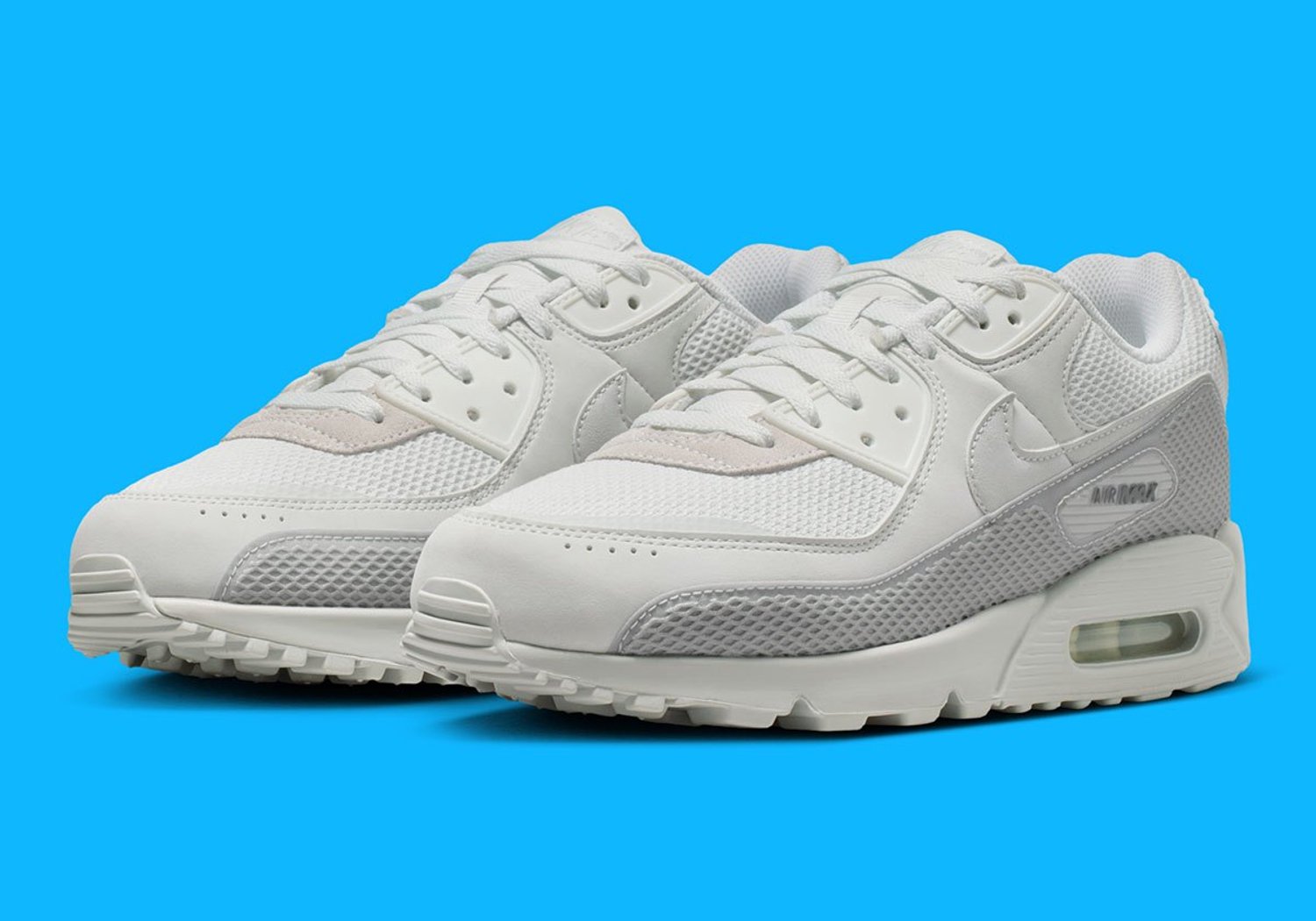 Nike Air Max 90 Premium “Mesh Mudguard Fog” Grijs