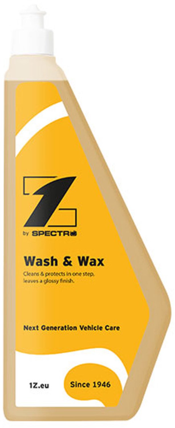 1Z by Spectro Wash & Wax - Autoshampoo met wax - Voordeelverpakking 6 x 1 L