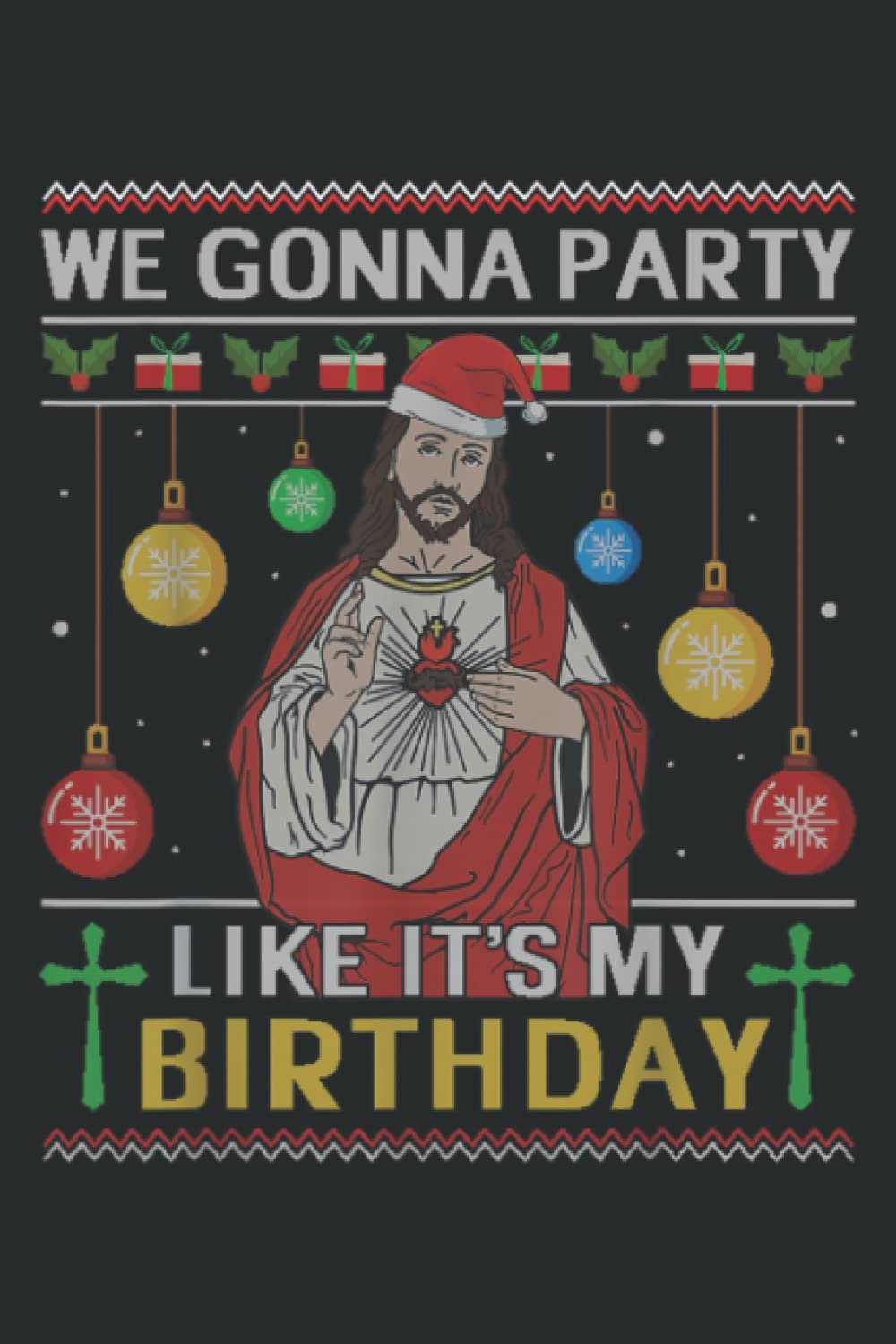 We Gonna Party Like It S My Birthday Jesus Ter Christmas: Ruled Journals Notebooks, Lined with 6x9 inches, 100 Pages - ShopVlot