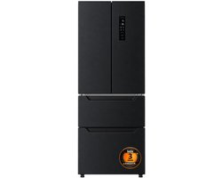 Bella BFS435.1DIE - French Door koelkast - Amerikaanse Koelkast - No Frost – energielabel E - Dark Inox - 3 jaar garantie - Koelvriescombinatie