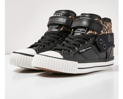 British Knights - Roco Meisjes Sneakers Hoog - Maat 31 - Zwart - Meiden Schoenen