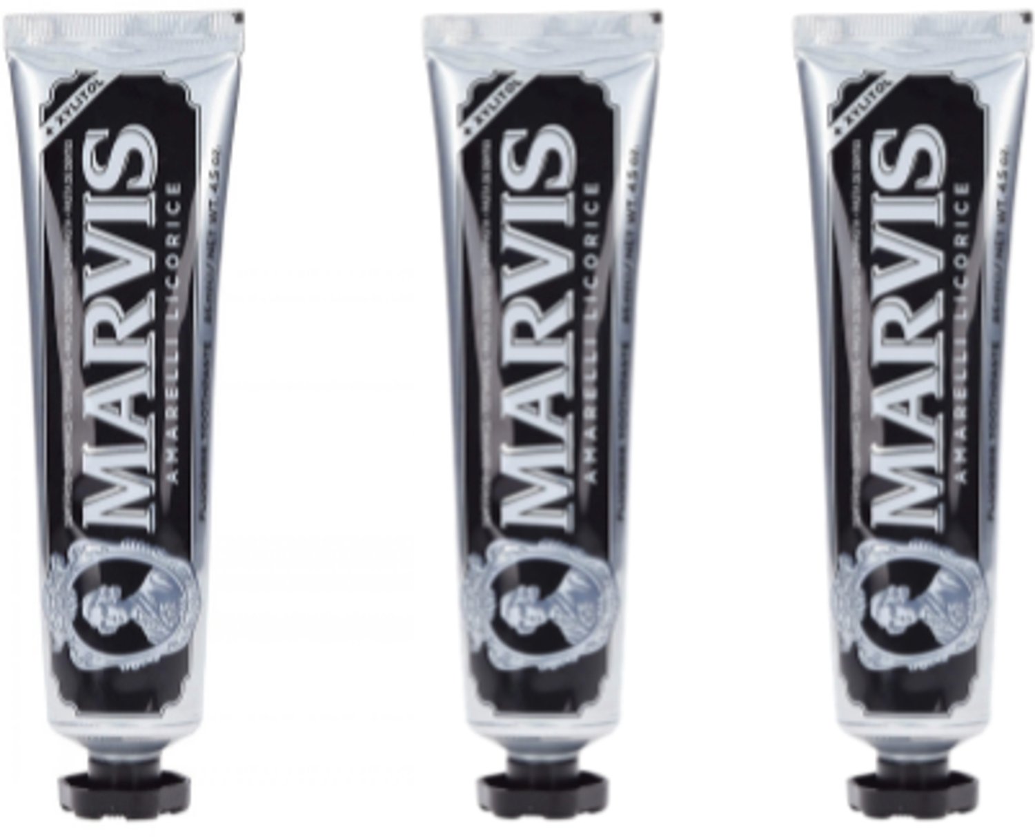Marvis Tandpasta Amarelli Licorice | 3 x 85 ml