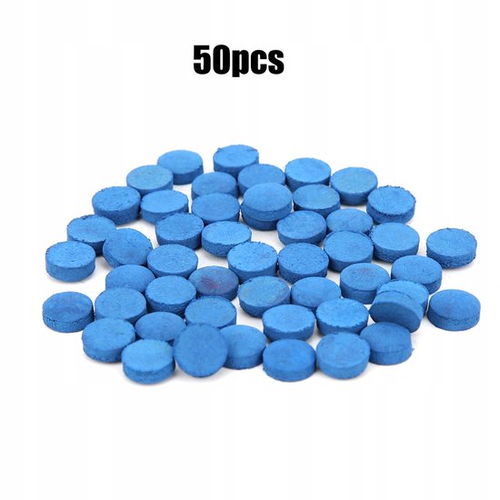 50x Billiartip Leer 10mm - Vervangende Kwaliteitstips — afbeelding 5