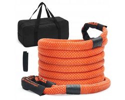 VEVOR 22 mm X 6 m Sleepkabel 13871 Kg Zware Off-Road Sleepband Extreem Zware Trekkabel Met 30% Elastische energie Sleephulp voor Jeep Auto Vrachtwagen ATV UTV SUV Tractor