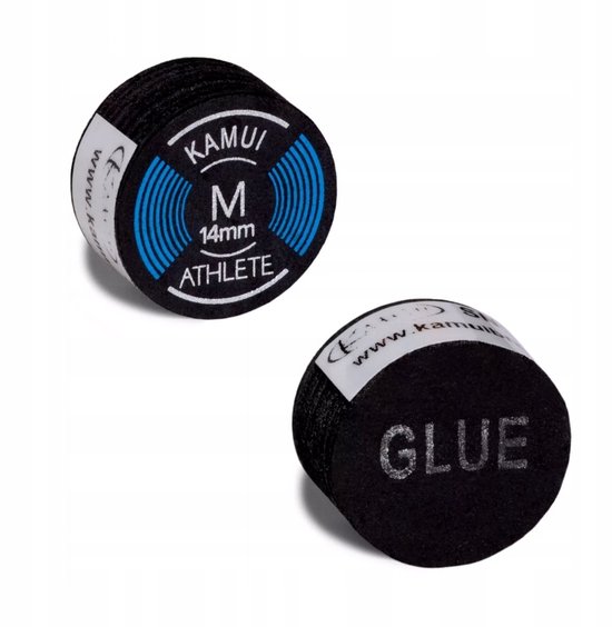 Merkloze Biljartkeu Tip 14 mm M - 9 Lagen Leer — afbeelding 4