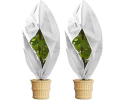 DKDDSSS Pack of 2 Plant Protection Caps, 120 x 80 cm, Plant Protection Cap, Frost Protection, Winter Protection for - ShopVlot