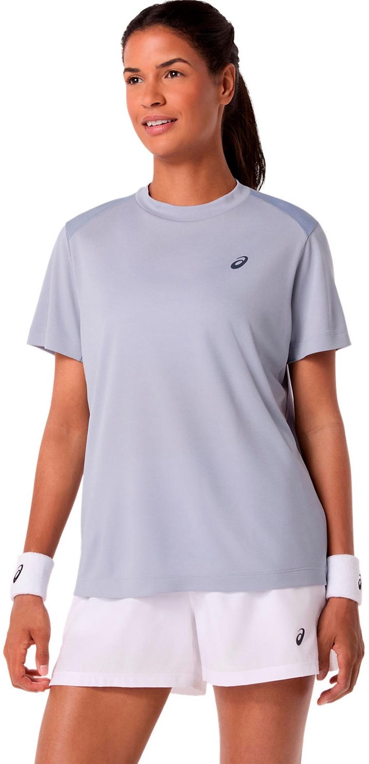 TSHIRT ASICS WOMEN COURT SS TOP 26 Grijs