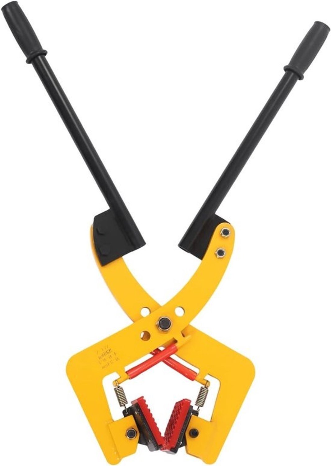 Stoeprandtang - Steengrijper Heftang - Stenen Verplaatsen - Verstelbare Klembreedte - 6-24 cm - Geel