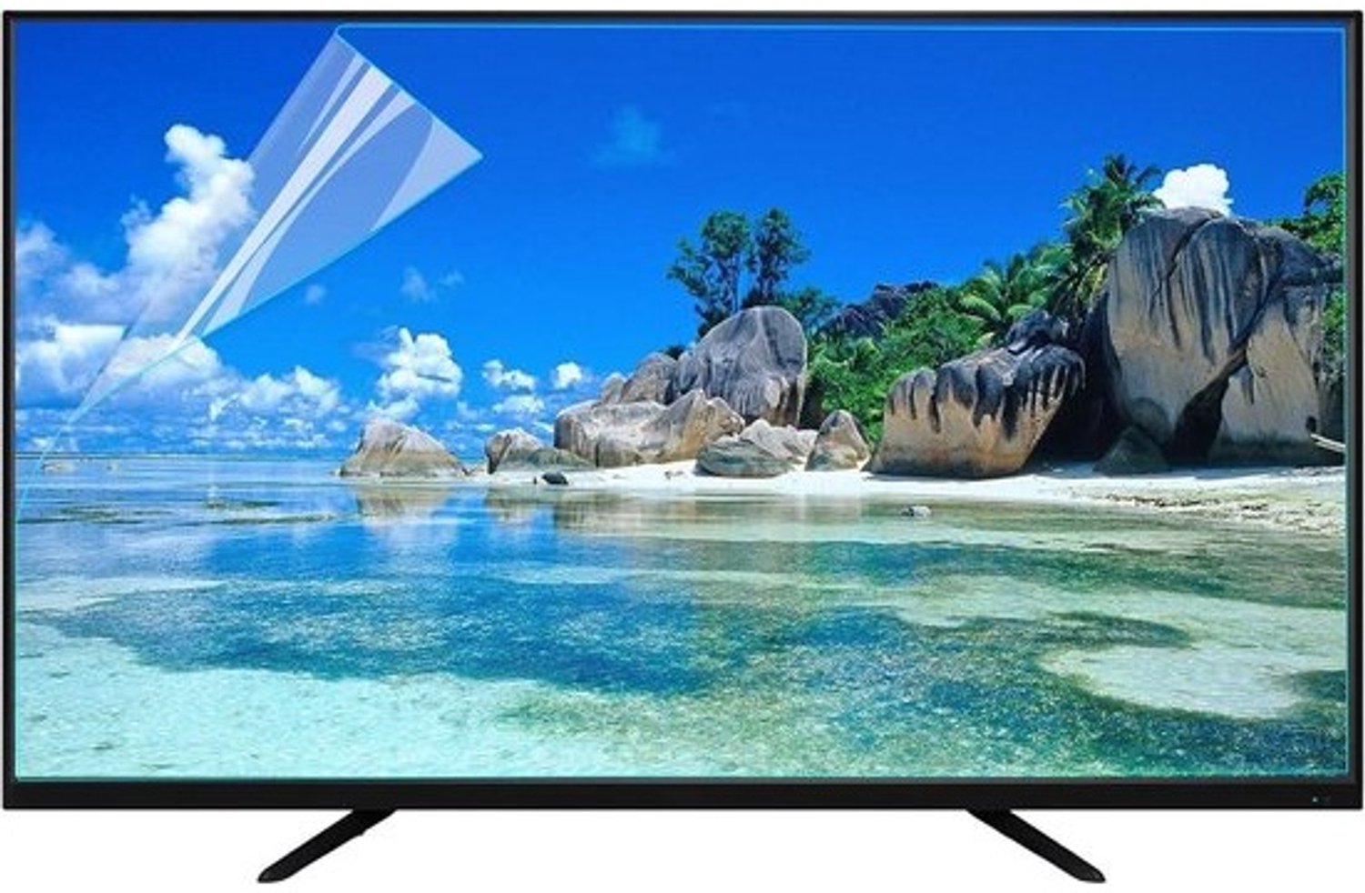 Schermbeschermer TV - Blauwlichtfilter Film - Oogbescherming Thuis - Mat Anti-Glare - 55 Inch 1211x682mm - Transparant