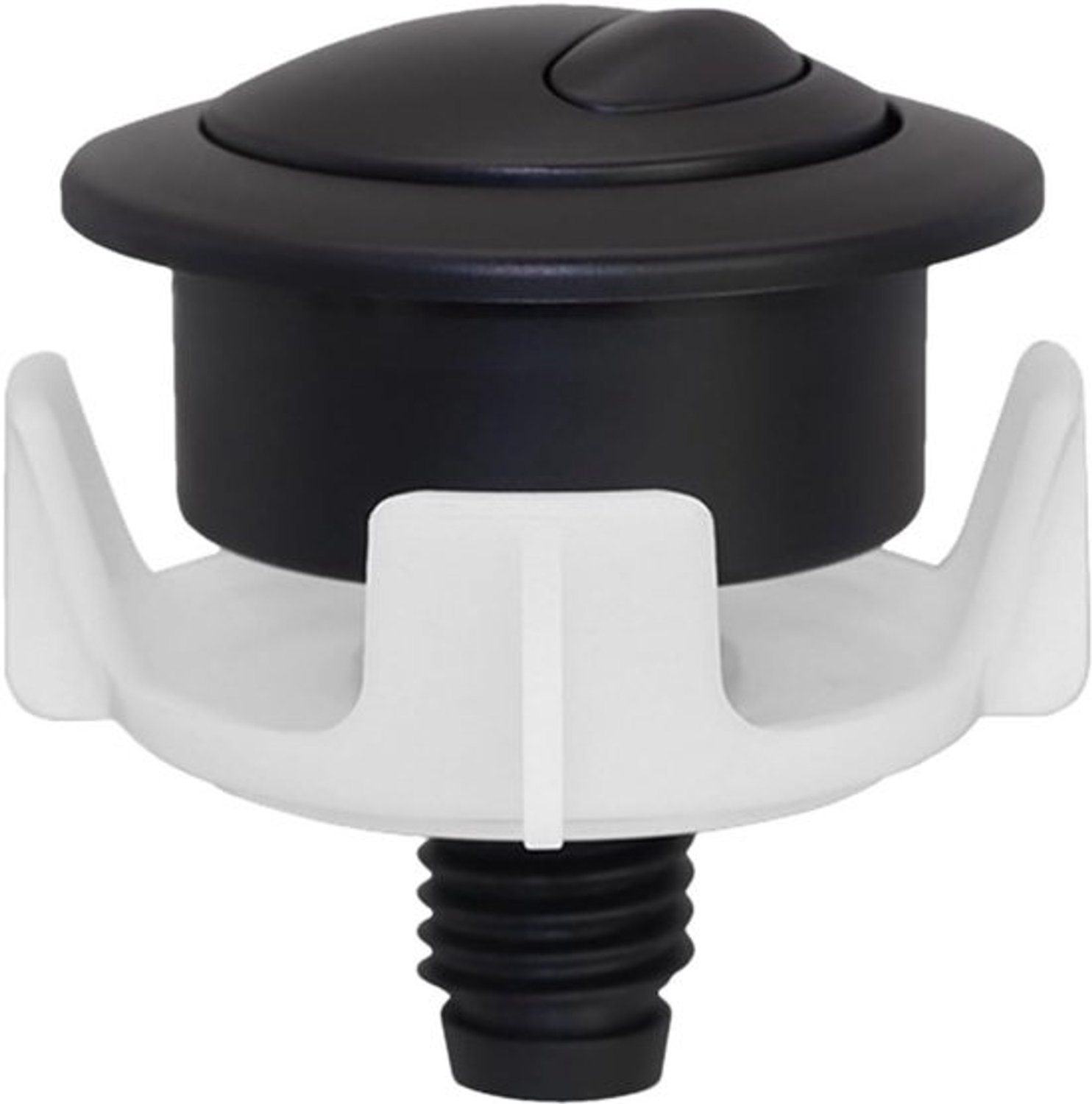 Toilet Spoelknop - Drukknop Tank - Badkamer Reparatie - Tweestromen Systeem - 4.8 x 5.4 cm