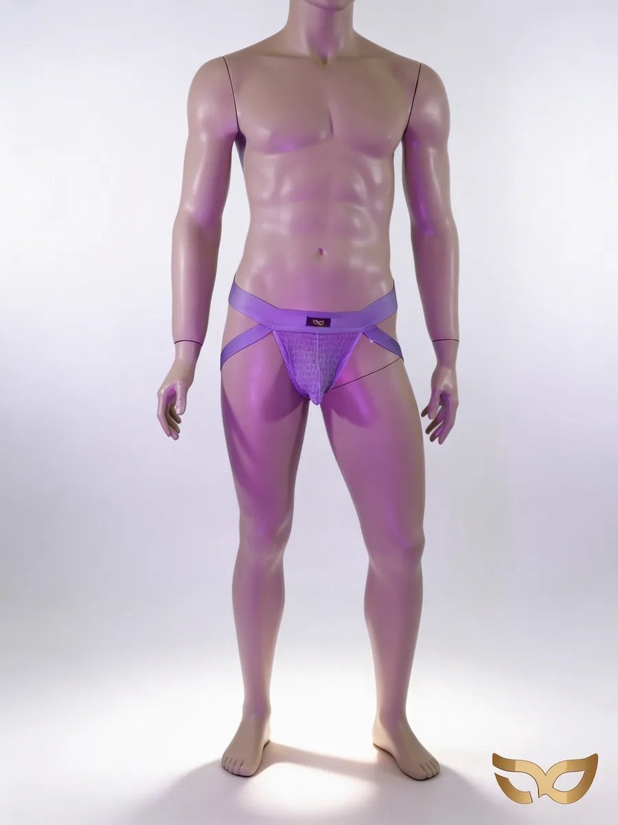 MySecretNL Deluxe Jock - Erotische jockstrap - Paars - Maat XL