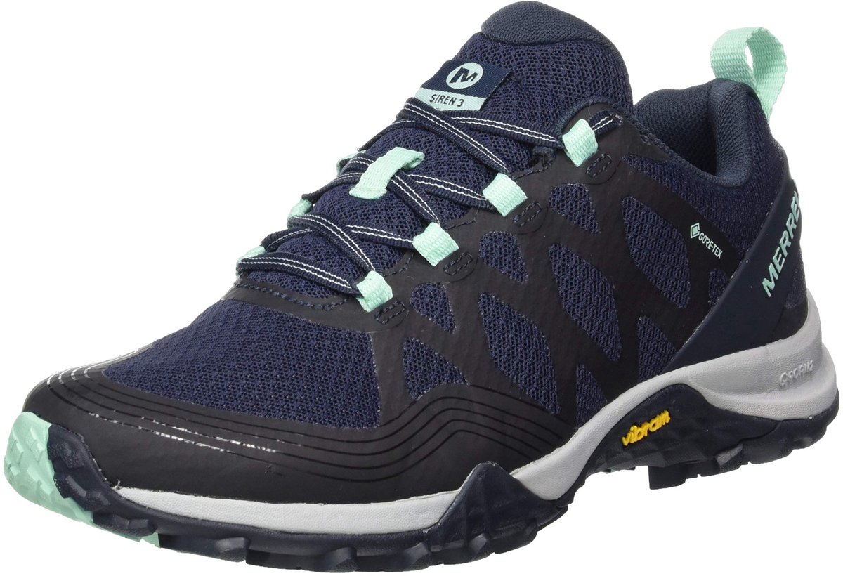 Merrell Siren 3 GTX W Wandelschoen – 42.5 EU Blauw