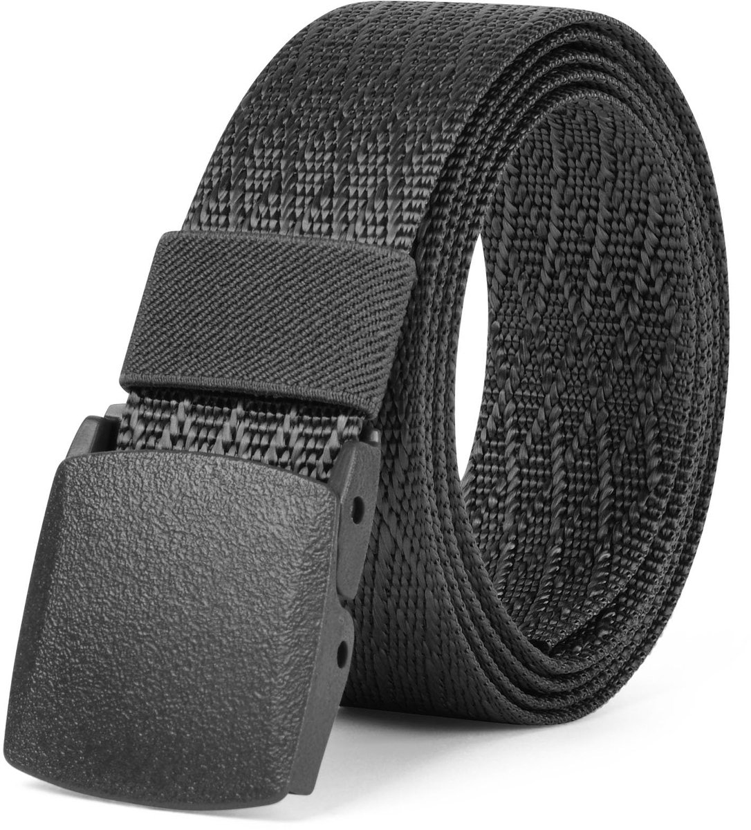 Aomig werkgürtel heren, verstelbare nylon stoffen riem, business koppelgürtel voor mannen vrouwen outdoor stof - ShopVlot
