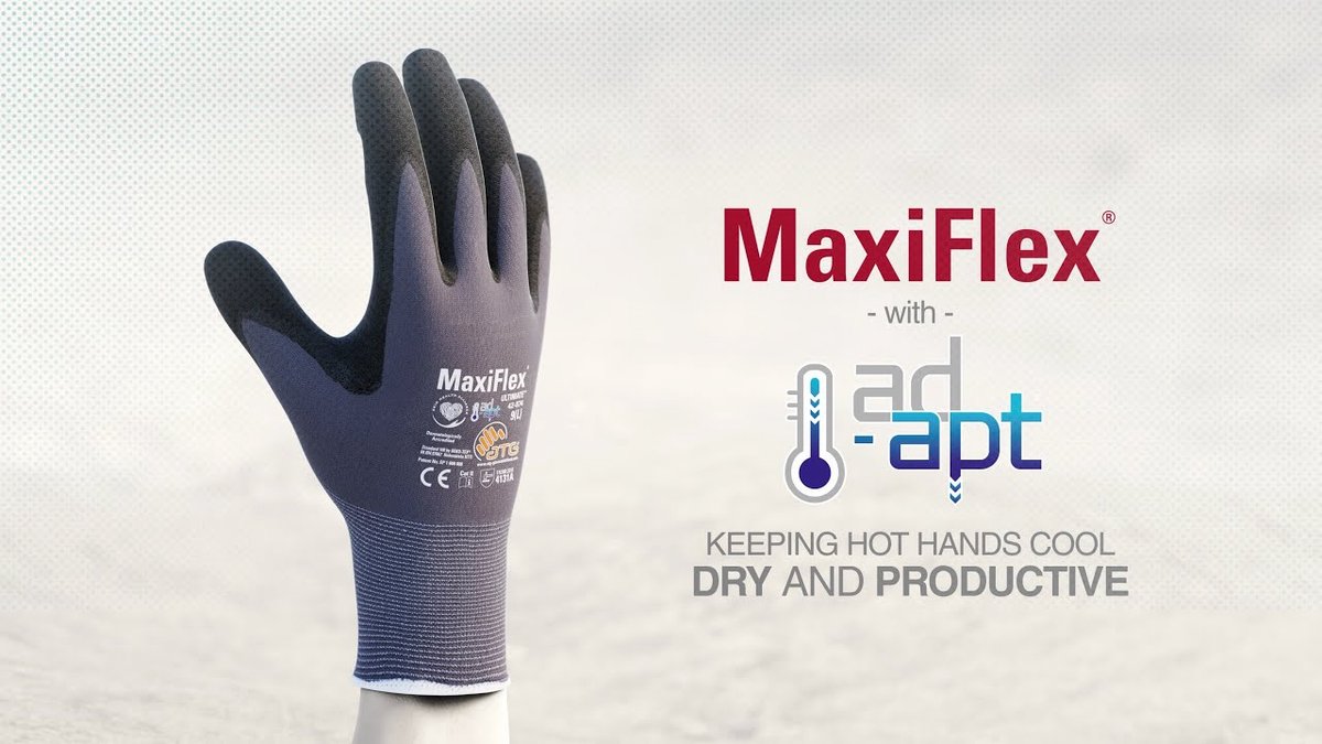 ATG Maxiflex 42-874 ultimate Ad-apt - 12 paar S/7