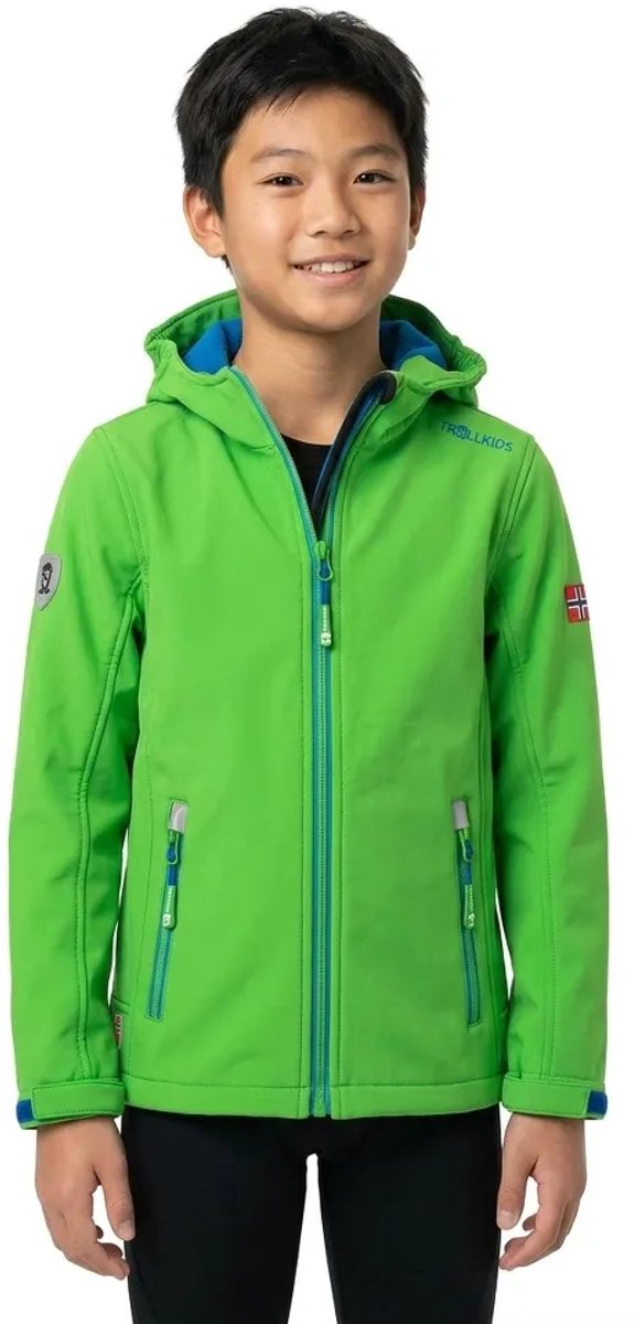 Trollkids Trollfjord Softshelljack cm Kinderen Blauw