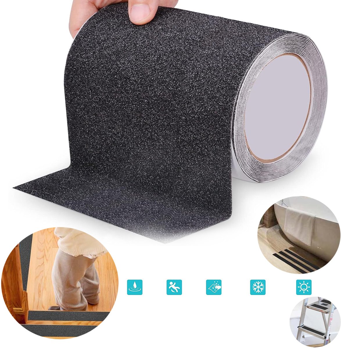 Mat Antislip Tape, Zelfklevende Onderleggers Voor Tapijtlopers, Traptreden Tapijten, Voor Thuisgebruik.
