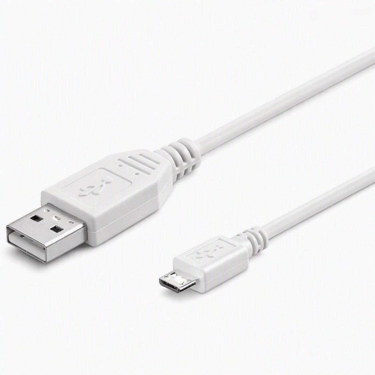 Microconnect USBABMICRO0,15W USB-kabel USB 2.0 0,15 m USB A Micro-USB B Wit