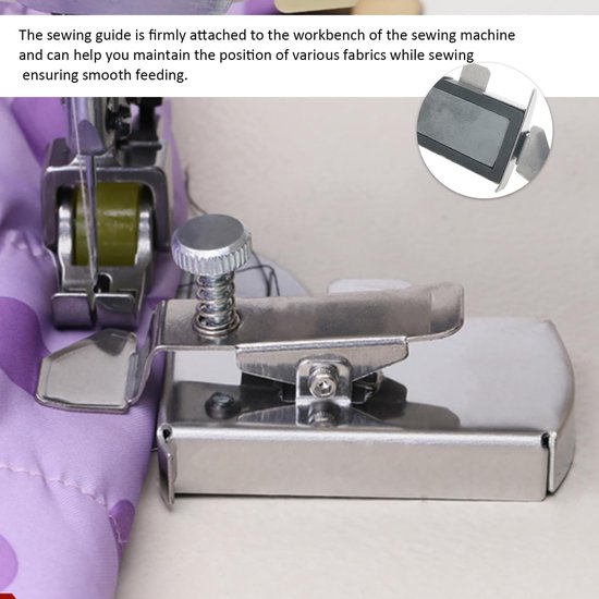 Dailygoods- Naaimachine Accessoires - Magnetische Naadgeleiding - IJzeren Spoelen - 2 Stuks - 78 x 40 x 35 mm - Roestvrij Staal - Naaigerei — afbeelding 3