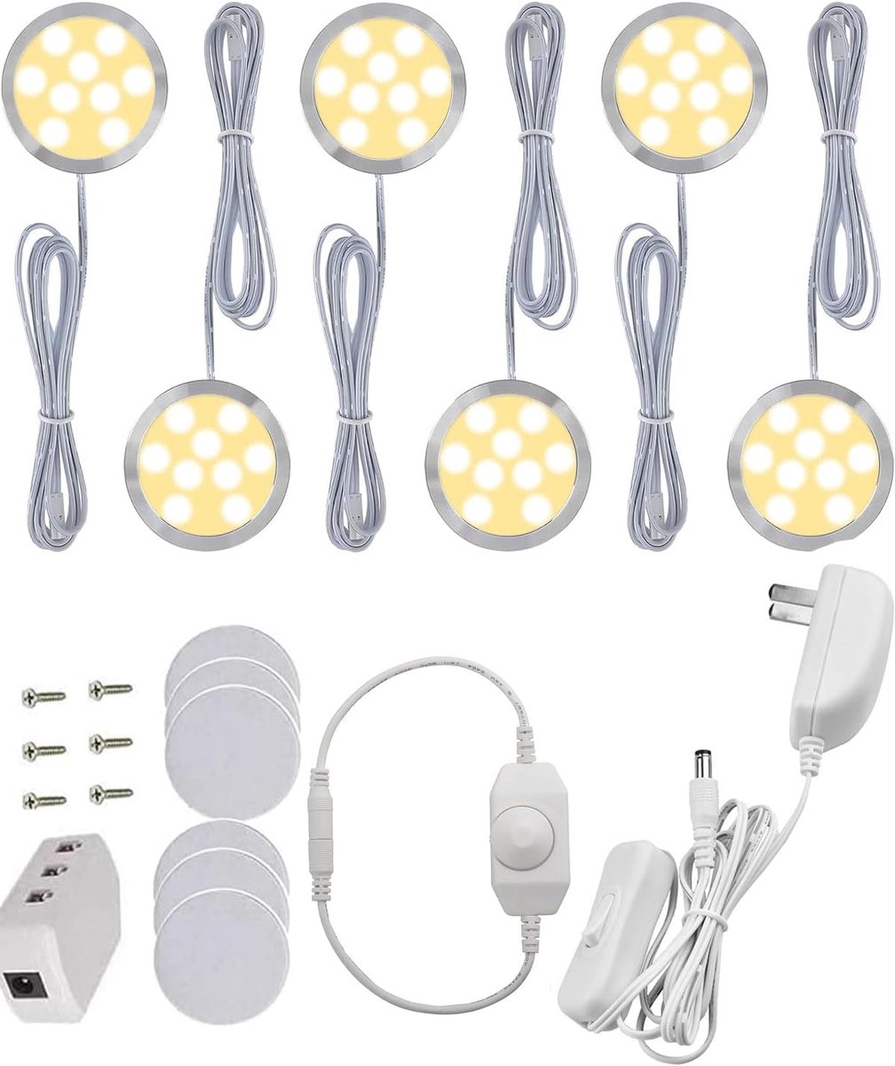 Ledlampen voor onder keukenkasten, 12 W, 1020 lumen, warmwit, 3000 K